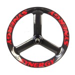 Carbon Fiber Supplier - 26er Chinese Fatbike 90MM40MM Tri Spoke