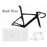 Bicycle Frame Supplier - Road Racing Carbon Fiber OEM Toray Set