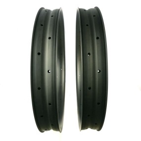 可定制胖车自行车轮圈 - OEM 26x4轮组32H 197MM碳纤维代工厂家