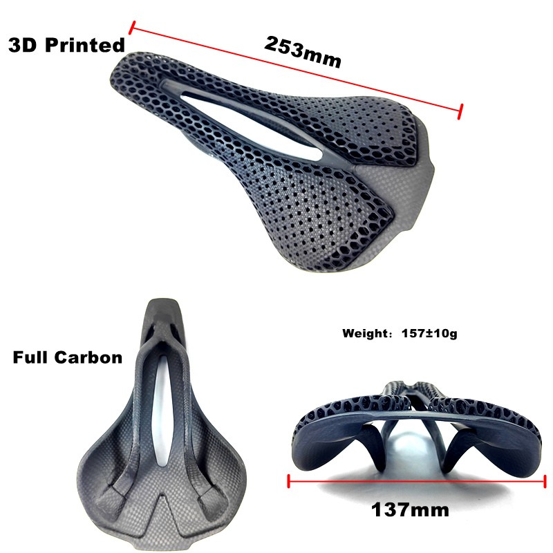 Full Carbon Manufacturer - 3D Printed Saddle Road MTB Bicycle