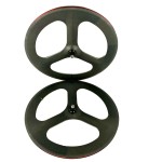 Carbon Road Bike Supplier - Tri-Spoke Wheel Tubular Clincher Track