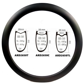 Road Bike Rim Supplier - Eccentric 50MM Rim Brake Disc Brake 700C