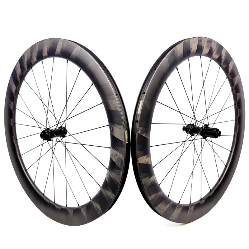 Bicycle Carbon Wheels Supplier - Depth 60mm Carbon Rim 700c Clincher