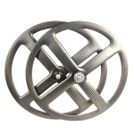 4-spoke Carbon Factory - 12K Road Track Single Speed Fix Gear