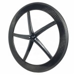 Track Wheelset Manufacturer - 65MM Height 25MM Width 12K 5 Spoke