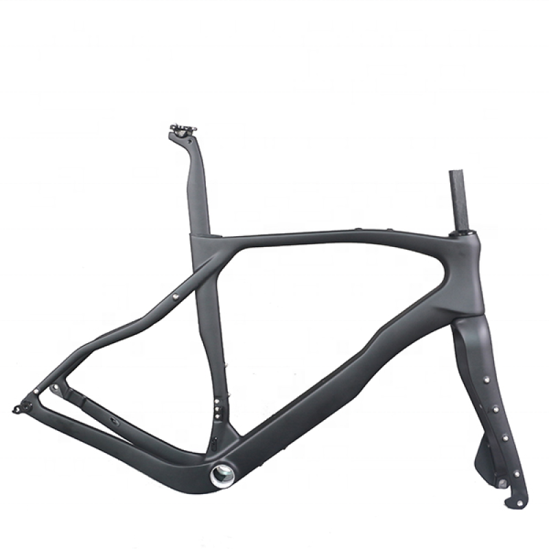 Gravel Race Manufacturer - Carbon Fiber Frame 700C Max Tire 50C