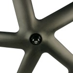 Carbon Fiber Wheel Factory - Road Track 24mm Width Aero 5 Spoke