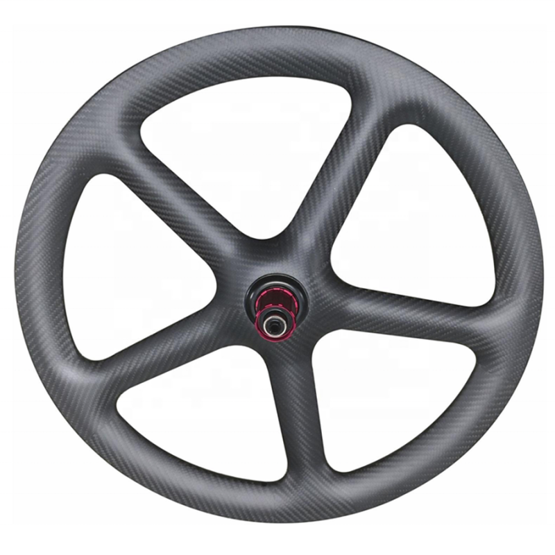 Balance Wheelset Manufacturer - 5 Spoke 16 Small Wheel Folding Carbon