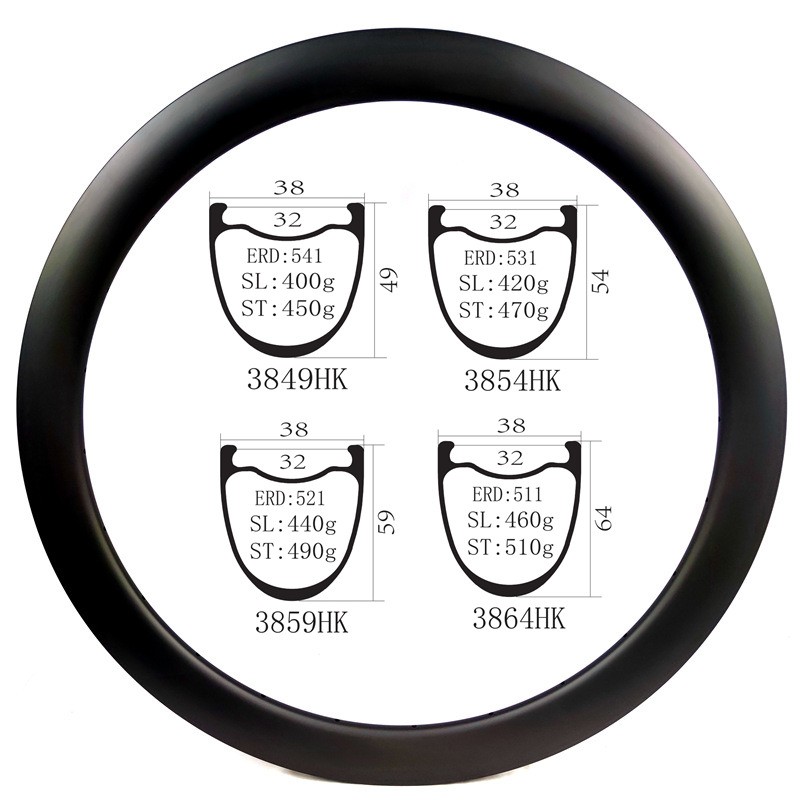 Fat Carbon Rim Manufacturer - 38mm Width 700c Gravel Road Disc Internal 32mm