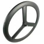Track Carbon Wheel Manufacturer - Fixed Gear 3 Spoke 58mm Aero Spoke