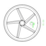 Carbon 5-Spoke Manufacturer - Small Wheel 26mm Width 40mm Height