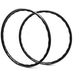 MTB Carbon Rim Manufacturer - Wavy 29er Asymmetric 28H Carbon Wheels