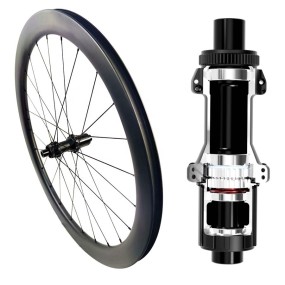 Road Bike Wheelset Manufacturer - 50mm 1420 Spoke Rachet Disc Brake
