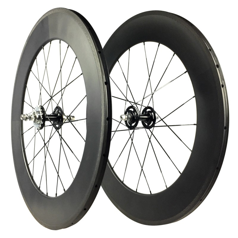 Track Carbon Wheel Factory - Single Speed 88mm Clincher Fixed Gear