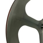 Carbon Road Bike Supplier - Tri-Spoke Wheel Tubular Clincher Track