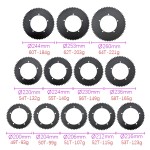 Carbon Chainring Supplier - Full Carbon BCD 14mm 49T-64T