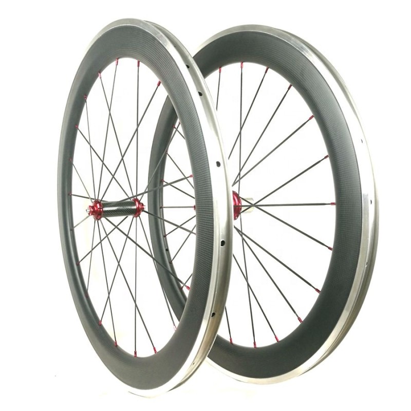 Alloy+Carbon Supplier - 28 Inch 60mm Carbon Alloy Clincher 700C