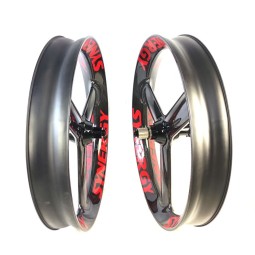 Carbon Fatbike Factory - Synergy Red 26ER 3 Spoke 90MM40MM