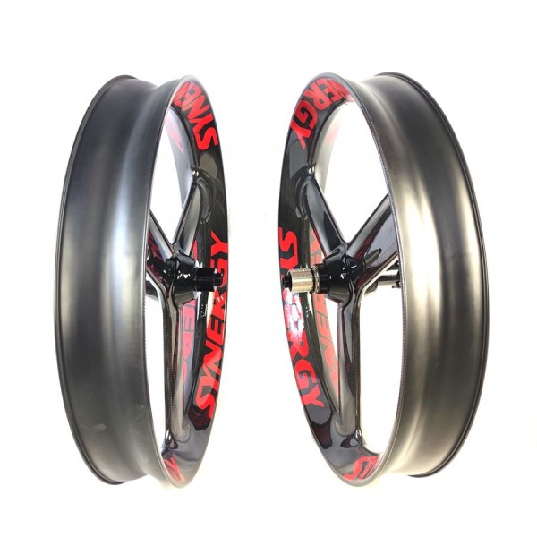 Carbon Fatbike Factory - Synergy Red 26ER 3 Spoke 90MM40MM