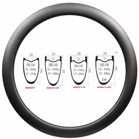 Carbon Wheelset Manufacturer - Disc Brake 700c 28mm Width 50mm Depth