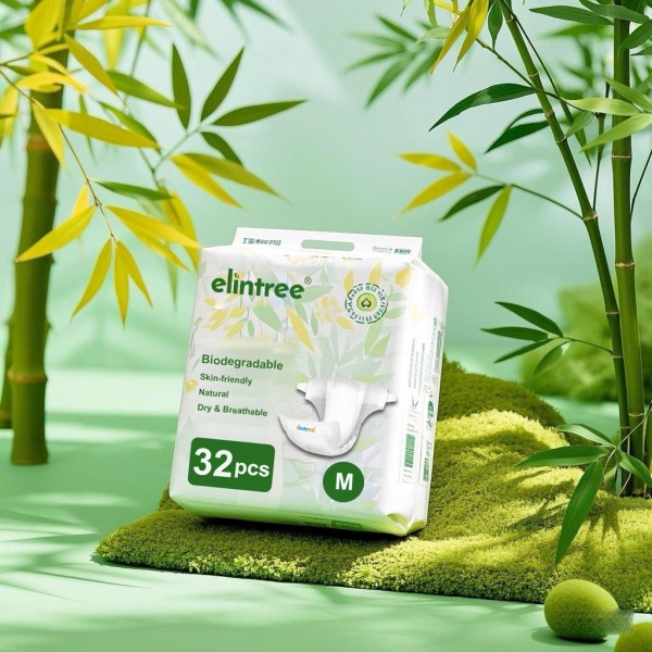 婴儿纸尿裤生产商-可定制降解竹纤维纸尿裤
