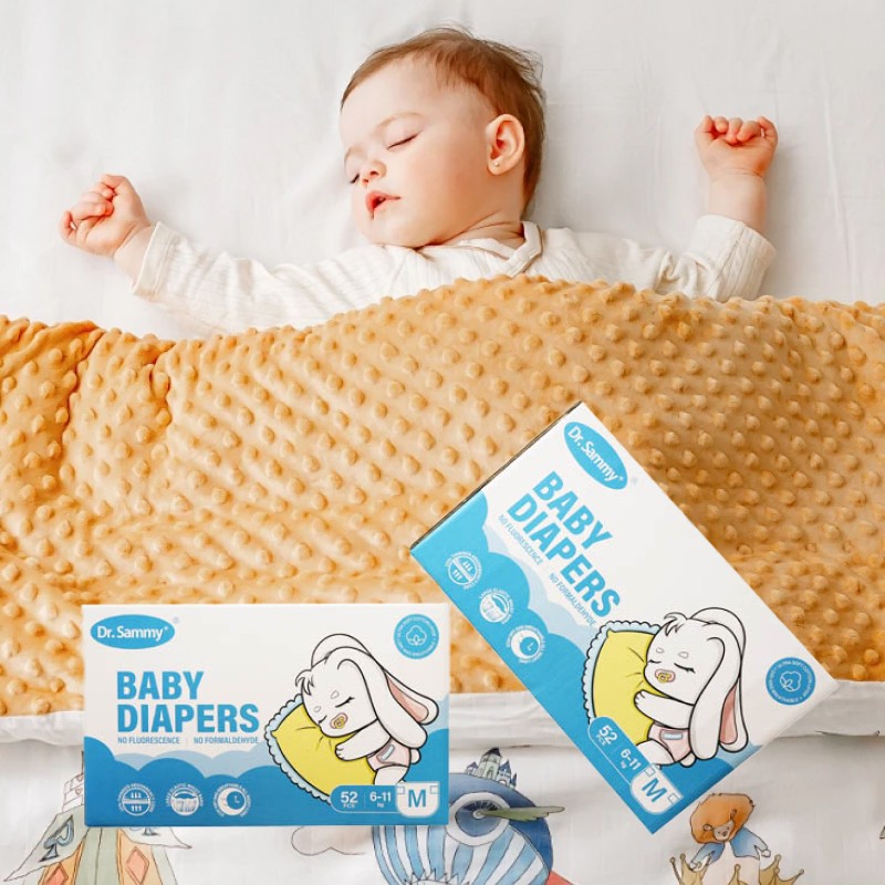 婴儿纸尿裤生产商-可定制柔爽纸尿裤