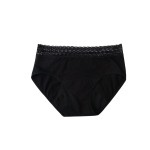 Menstrual Panties Manufacturer - Lace Waistband Organic Cotton