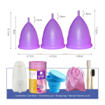 月经杯工厂-女士月经杯套装