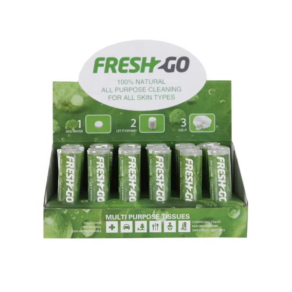 压缩毛巾工厂-可定制8支管装展示