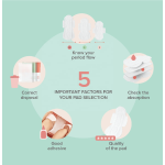 卫生巾生产商-可定制有机棉经期巾