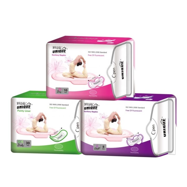 卫生巾工厂-可定制热销负离子巾