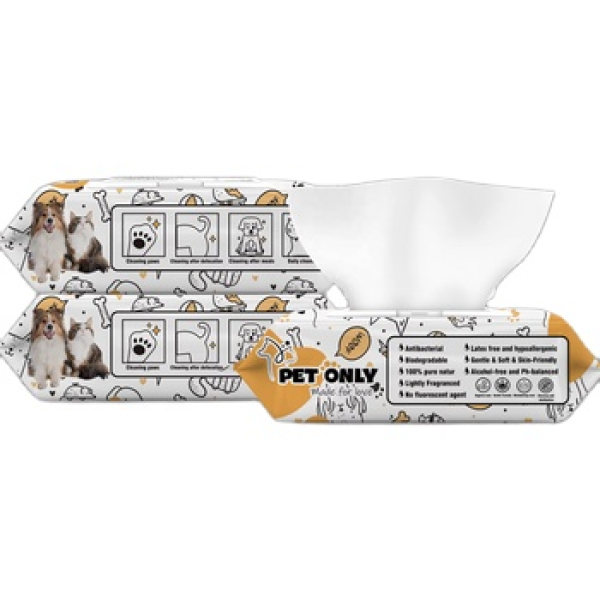 Pet Cleaning Wipes Supplier - PET ONLY Natural Organic