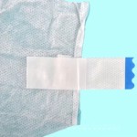 PP侧胶带生产商-绿蓝色婴儿用