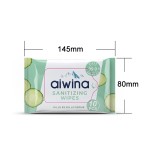 女性湿巾生产厂家-AIWINA有机纯素