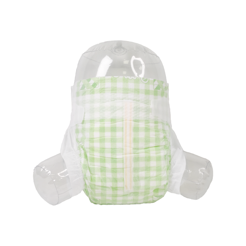 婴儿纸尿裤供应商-批发绿色S码