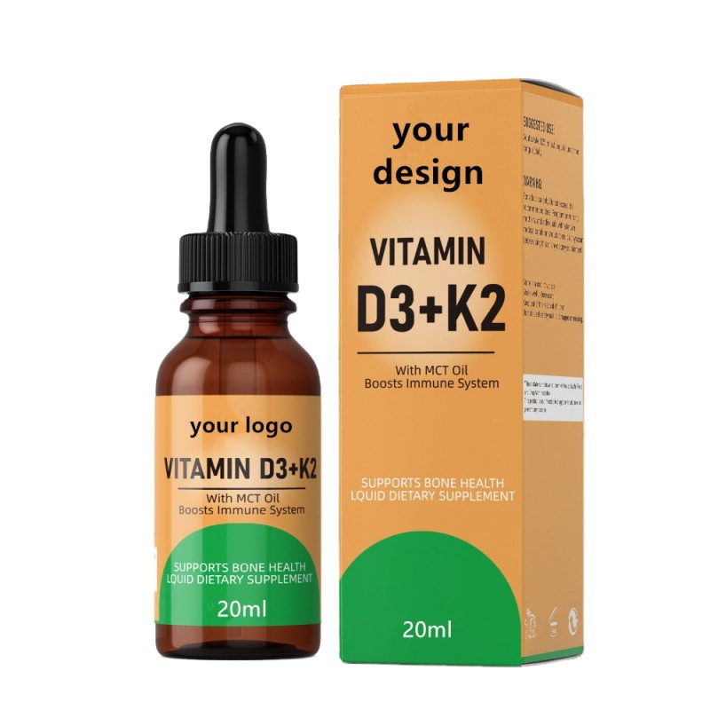 Custom Vitamin Liquid Vitamin  D3 Drop 400 IU Syrup