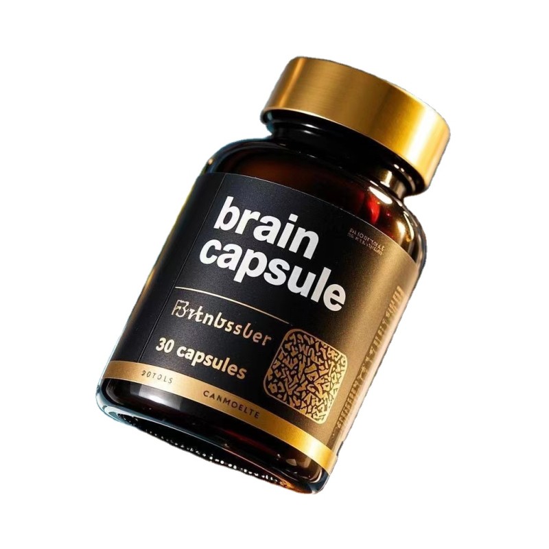 Customize Dietary Supplement Brain Capsule Supports Neurological Functions