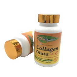 Nicebeyond  Collagen Gluta +C Skin Whitening Pill, Super White Enhanced Gluta