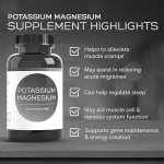 OEM Dietary Supplement Magnesium Capsules Support for Energy, Joints, Muscles, Heart, and Bones.