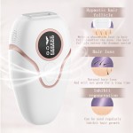 ICE Cooling Home Use IPL Hair Removal Device 999,999 Flashes Painless Hair Removal for Women Whole Body