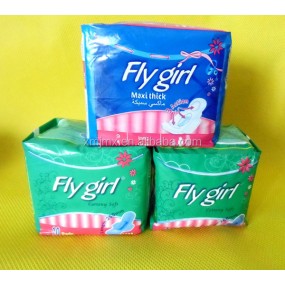 女性卫生用品供应商-防水少女卫生巾