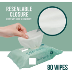 婴儿湿巾生产商-环保97%水抗过敏