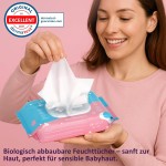 婴儿湿巾生产商-抗过敏80片可定制