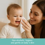 婴儿湿巾供应商-便携旅行装80片柔软