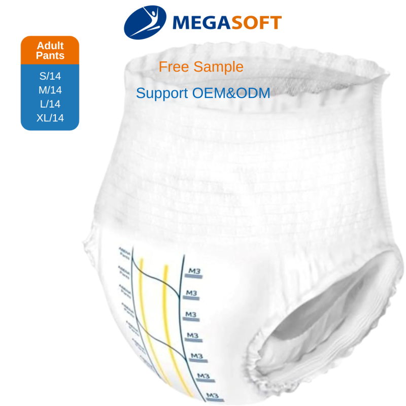 Adult Pull On Diaper Manufacturer - Soft Breathable Disposable