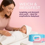 婴儿湿巾生产商-抗过敏80片可定制