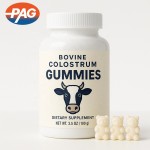 Private Label Gummy Supplement Manufacturer Immune Support Bovine Colostrum Gummy Vitamins