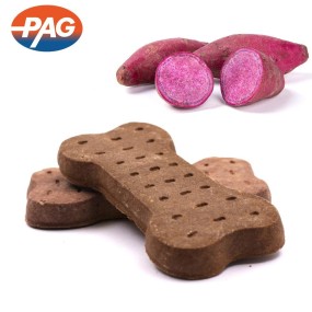 Organic Pet Snacks Natural Pet Supplements Dog Dental Sticks Dog Purple Sweet Potato Biscuits