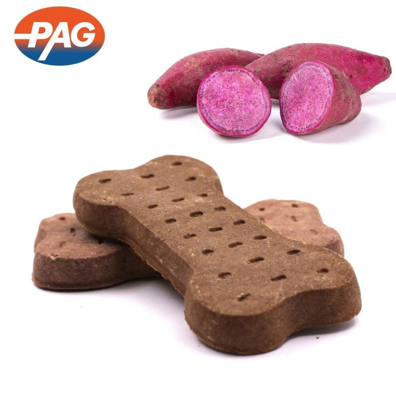 Organic Pet Snacks Natural Pet Supplements Dog Dental Sticks Dog Purple Sweet Potato Biscuits