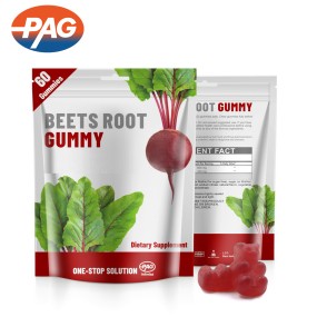Supplement Manufacturer Private Label Low Sugar Gummy Bear Good Organic Red Beet Root Extract Sugar Gummies